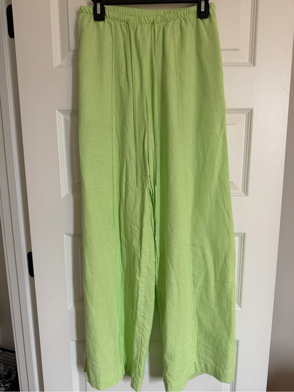 a new day Lime Green Wide-Leg Trousers